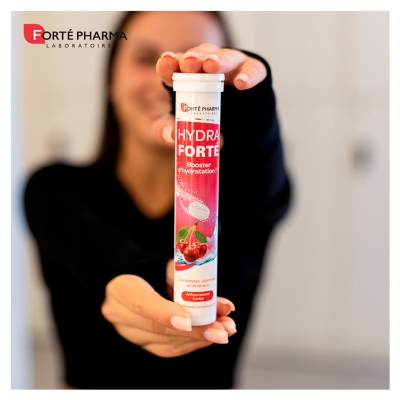 Forté Pharma Hydra Forté 24 Comprimés Effervescents - Goût : Cerise