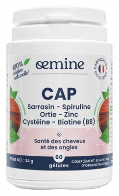 Oemine CAP Santé des Cheveux et des Ongles 60 Gélules