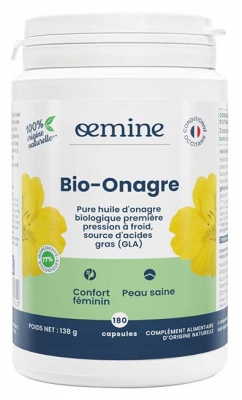 Oemine Bio-Onagre Confort Féminin 180 Capsules