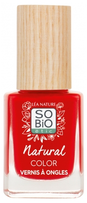 Léa Nature SO BIO étic Natural Color Vernis Ongles 11 ML - Couleur : 20 : Rouge Essentiel