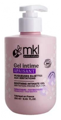 MKL Green Nature Gel Intime Apaisant Muqueuses Sujettes aux Irritations Bio 250 ml