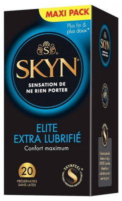 Skyn Elite Extra Lubrifié Boite de 20 Préservatifs