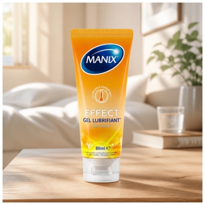Manix Gel Lubrifiant Effect Stimulant Effet Chauffant 80 ml
