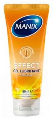 Manix Gel Lubrifiant Effect Stimulant Effet Chauffant 80 ml