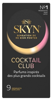 Manix Skyn Cocktail Club 9 Préservatifs Sans Latex