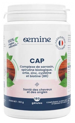 Oemine CAP Santé des Cheveux et des Ongles 180 Gélules