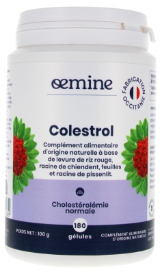 Oemine Colestrol Cholestérolémie Normale 180 Gélules