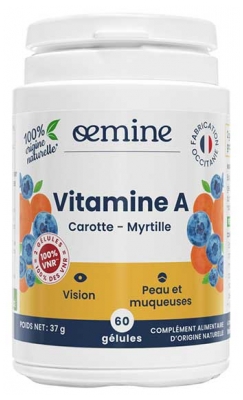 Oemine Vitamine A Vision 60 Gélules