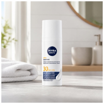 Nivea Men Sensitive Crème Hydratante Quotidienne Peaux Sensibles SPF30 50 ml