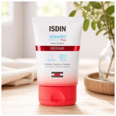 Isdin Ureadin Mains Plus Repair Crème Pour les Peaux Très Sèches 50 ml