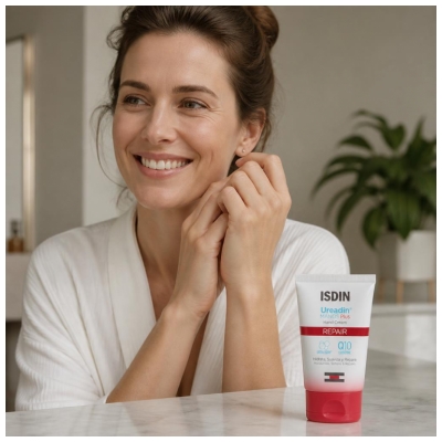 Isdin Ureadin Mains Plus Repair Crème Pour les Peaux Très Sèches 50 ml