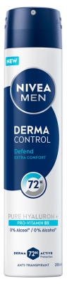 Nivea Men Derma Control Defend Anti-Transpirant 72H Déodorant Spray 200 ml 