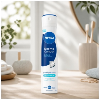 Nivea Derma Control Defend Anti-Transpirant 72H Déodorant Spray 200 ml