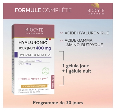 Biocyte Hyaluronic Jour/Nuit 400 mg