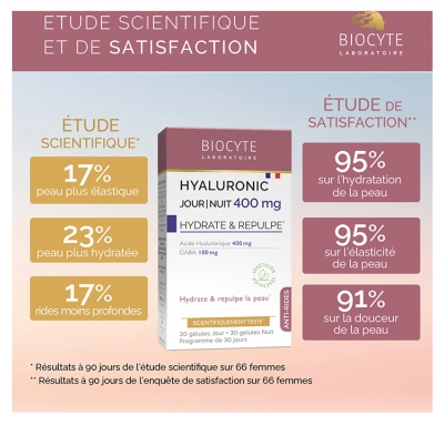 Biocyte Hyaluronic Jour/Nuit 400 mg