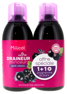 Milical Ultra Draineur Minceur Lot 2 x 500 ML