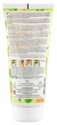 Klorane Junior Shampoing Démêlant Parfum Pêche 200 ml
