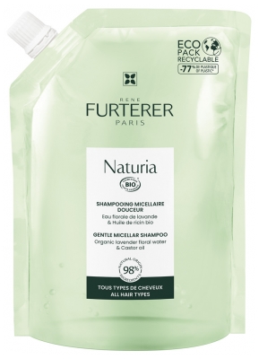René Furterer Naturia Shampoing Micellaire Bio Éco-Recharge 400 ml