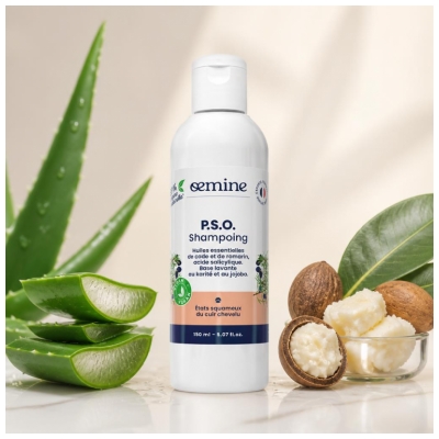 Oemine P.S.O Shampoing États Squameux du Cuir Chevelu 150 ml