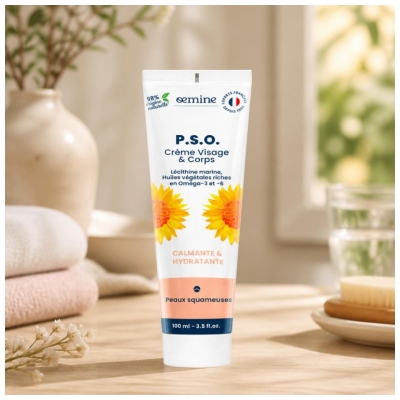 Oemine P.S.O. Crème Calmante & Hydratante Visage et Corps 100 ml