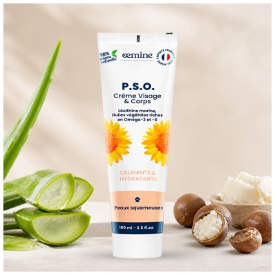 Oemine P.S.O. Crème Calmante & Hydratante Visage et Corps 100 ml