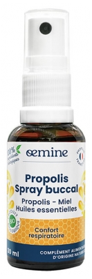 Oemine Propolis Spray Buccal Apaise et Soulage 30 ml