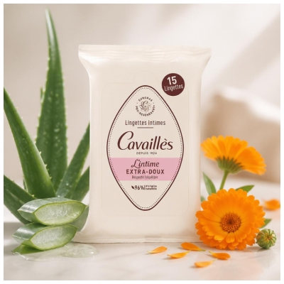 Cavaillès Lingettes Extra-Douces 15 lingettes