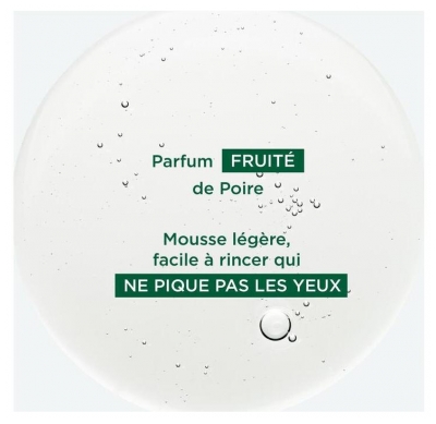 Klorane Avoine Junior - Gel Douche 2-en-1 à l'Bio - Framboise - Corps et Cheveux - Enfant 200 ml - Parfum : Poire