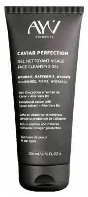 AYV Cosmetics Caviar Perfection Gel Nettoyant Nourrissant Visage 200 ml