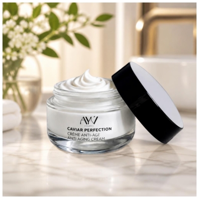 AYV Cosmetics Caviar Crème Jeunesse Lisse Hydrate et Protège 50 ml