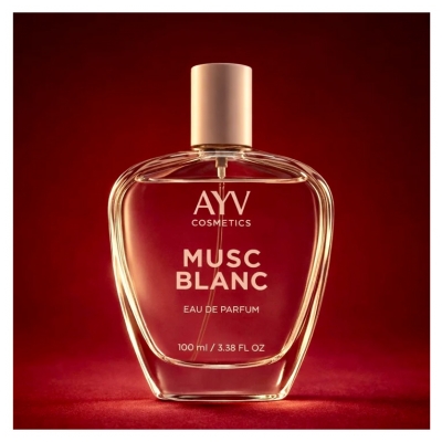AYV Cosmetics Musc Blanc Eau de Parfum Corps et Cheveux 100 ml