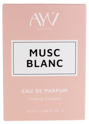 AYV Cosmetics Musc Blanc Eau de Parfum Corps et Cheveux 100 ml