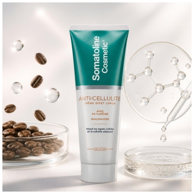 Somatoline Cosmetic Anti-Cellulite Crème Effet Chaud 5% Caféine 250 ml