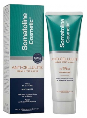 Somatoline Cosmetic Anti-Cellulite Crème Effet Chaud 5% Caféine 250 ml