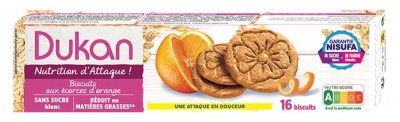 Dukan 16 Biscuits aux Écorces d'Orange