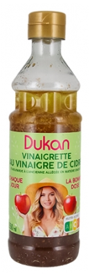 Dukan Vinaigrette au Vinaigre de Cidre et Moutarde à l'Ancienne 350 ml