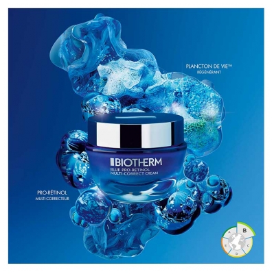Biotherm Blue Therapy Blue Pro-Retinol Multi-Correct Cream Crème Anti-Âge Éclat 75 ml