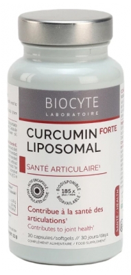 Biocyte Longevity Curcumin Liposomal Forte Santé Articulaire 30 Gélules