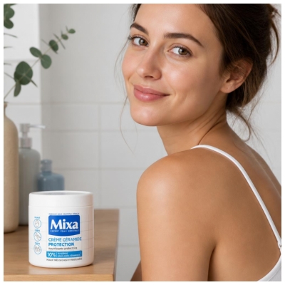Mixa Crème Céramide Protection Peaux Très Sèches et Fragilisées 400 ml