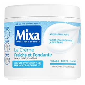 Mixa La Crème Fraîche et Fondante Peaux Déshydratées 400 ml