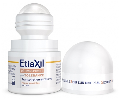 Etiaxil Détranspirant Tolérance Transpiration Excessive Lot de 2 x 15 ml