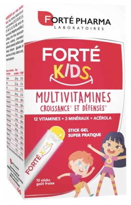 Forté Pharma Forté Kids Multivitamines 10 Sticks Gel de 10 ml
