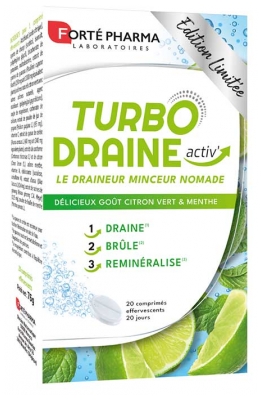 Forté Pharma TurboDraine Activ' Minceur 20 Comprimés Édition Limitée