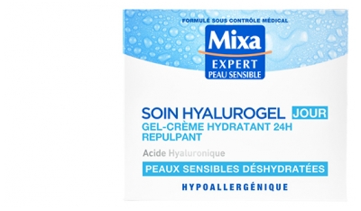 Mixa Gel-Crème Hyalurogel Repulpant Toutes Peaux 50 ml