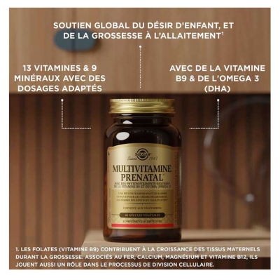 Solgar Multivitamine Prenatal 60 Gélules