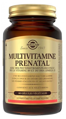Solgar Multivitamine Prenatal 60 Gélules