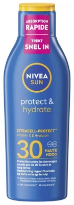Nivea Sun Protect & Hydrate Lait Solaire UVA UVB SPF30 200 ml
