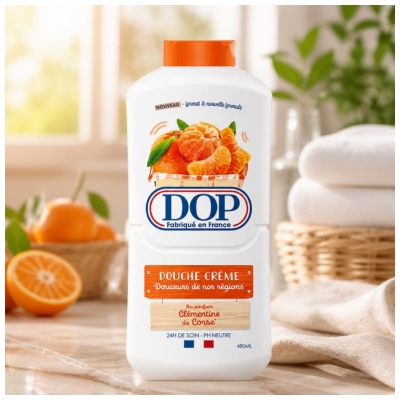 Dop Douceurs de Nos Régions Douche Crème Clémentine Corse 480 ML