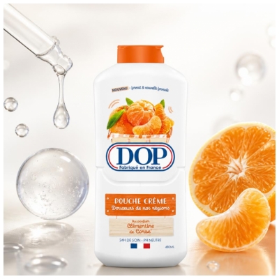 Dop Douceurs de Nos Régions Douche Crème Clémentine Corse 480 ML