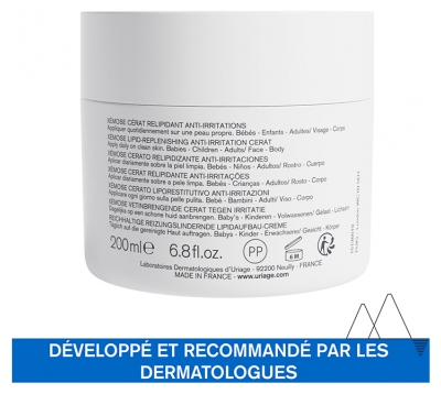 Uriage Xémose C8+ Cérat Relipidant Anti-Grattage Anti-Rechute 48H 200 ml